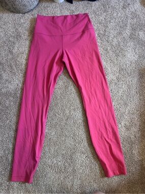 NWOT lululemon athletica high waisted align leggings - raspberry coulis